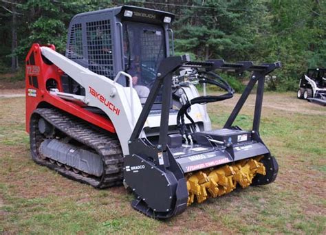 bradco skid steer mulcher attachment|skid steer attachments free shipping.